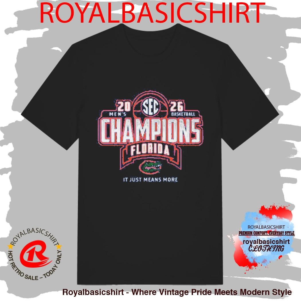 Florida Gators 2026 SEC Men’s Basketball Regular Season Champions Shirt