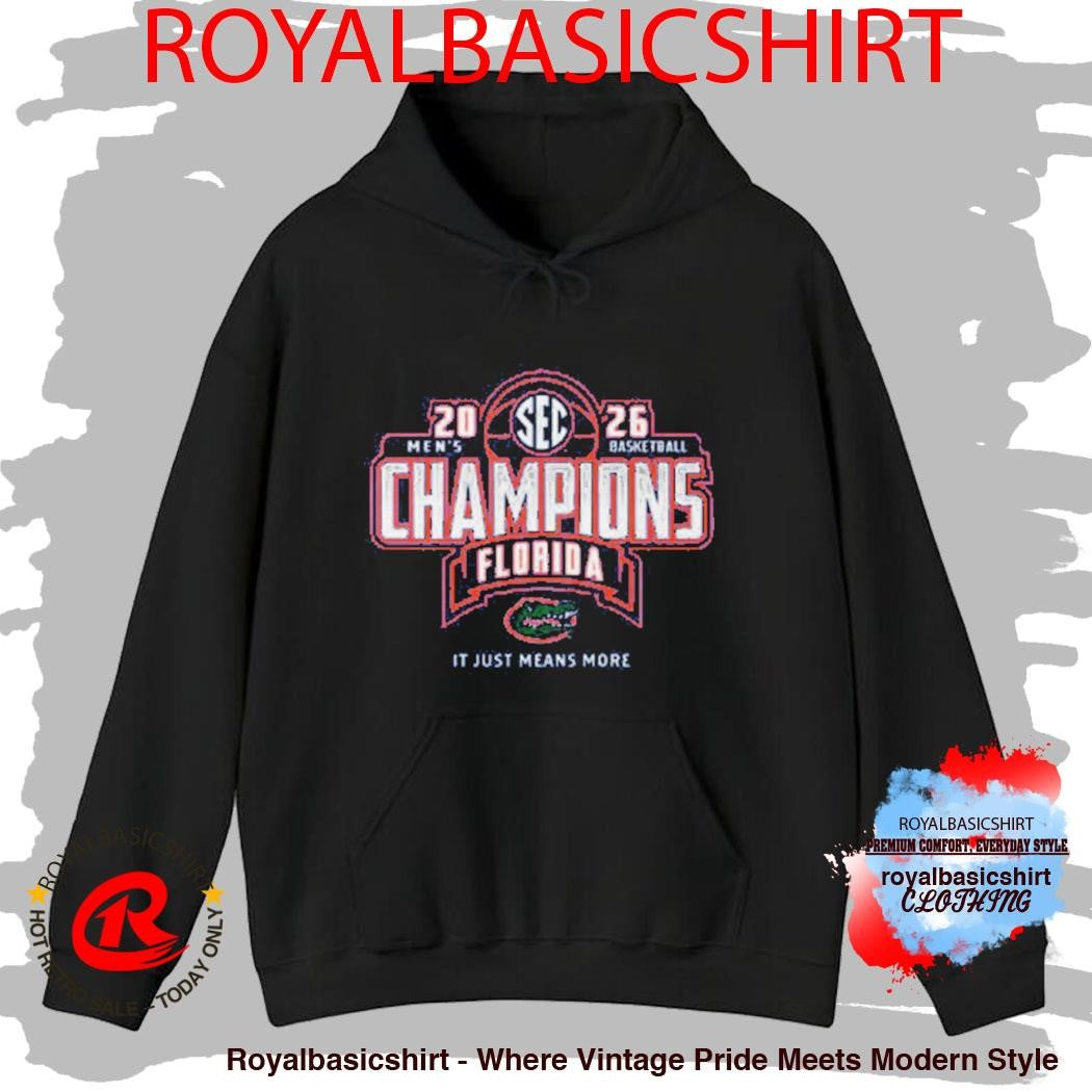 Florida Gators 2026 SEC Men’s Basketball Regular Season Champions Shirt