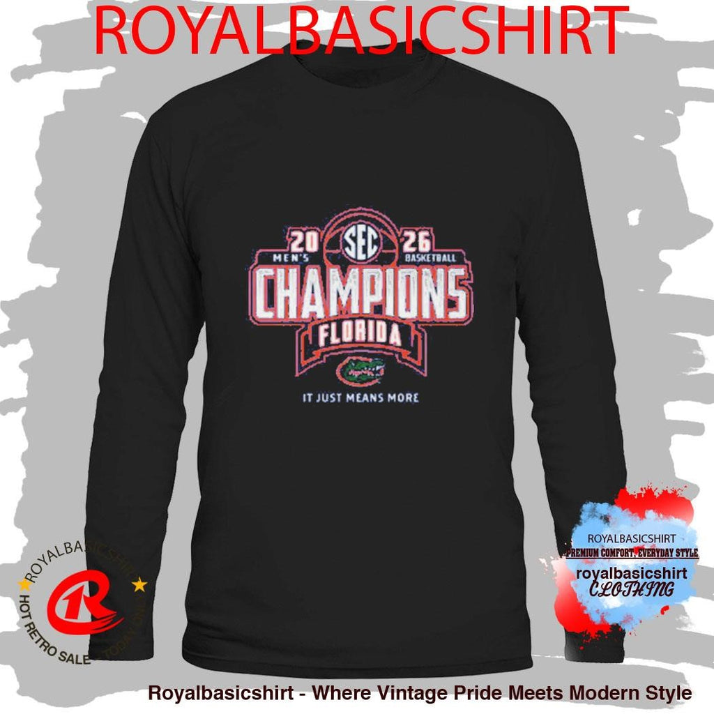 Florida Gators 2026 SEC Men’s Basketball Regular Season Champions Shirt