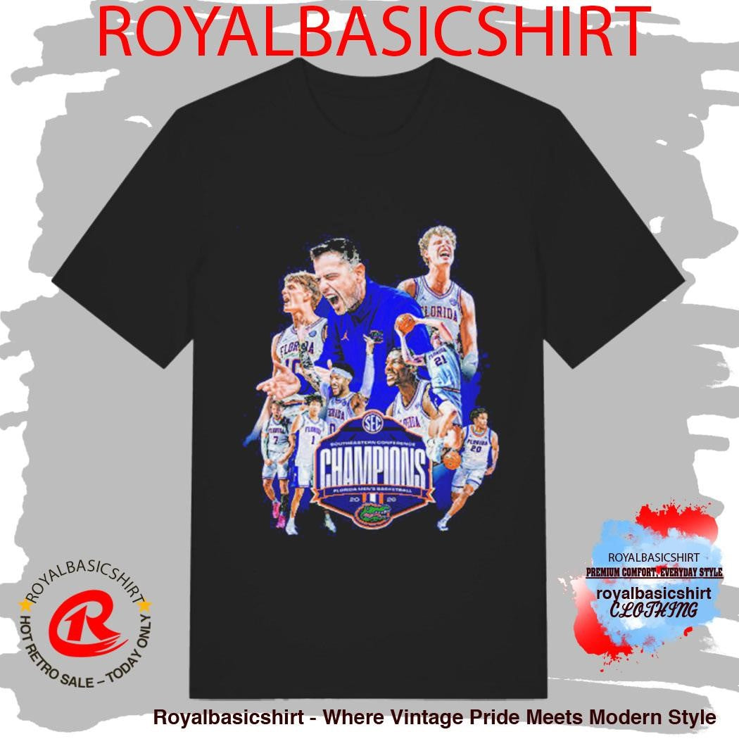 Florida Gators 2026 Southeastern Conference Men’s Basketball Regular Season Champions Shirt