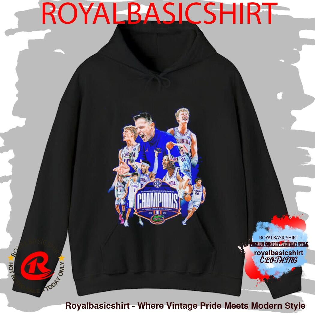Florida Gators 2026 Southeastern Conference Men’s Basketball Regular Season Champions Shirt