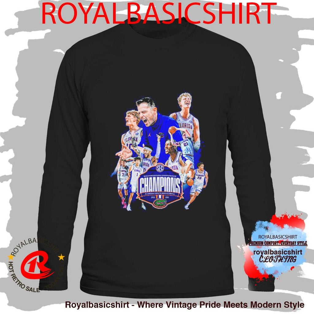 Florida Gators 2026 Southeastern Conference Men’s Basketball Regular Season Champions Shirt