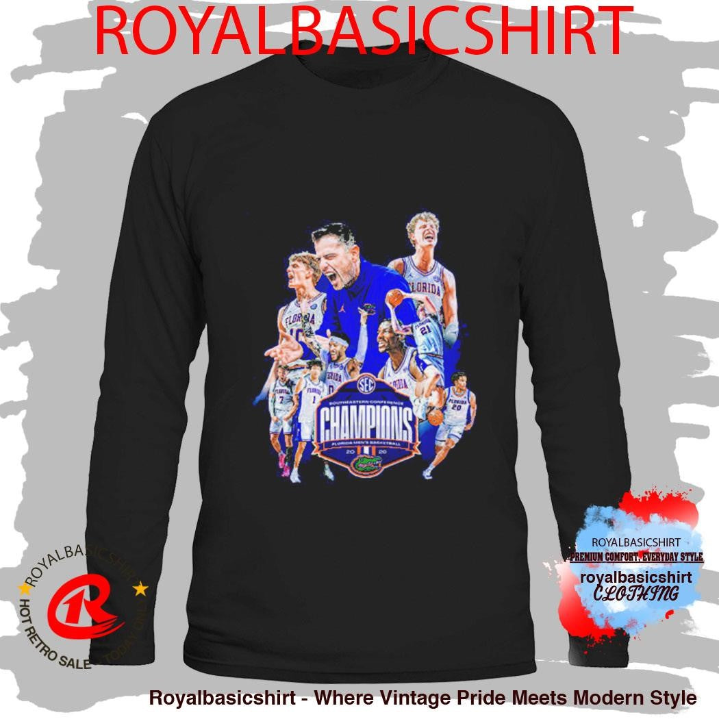 Florida Gators 2026 Southeastern Conference Men’s Basketball Regular Season Champions Shirt