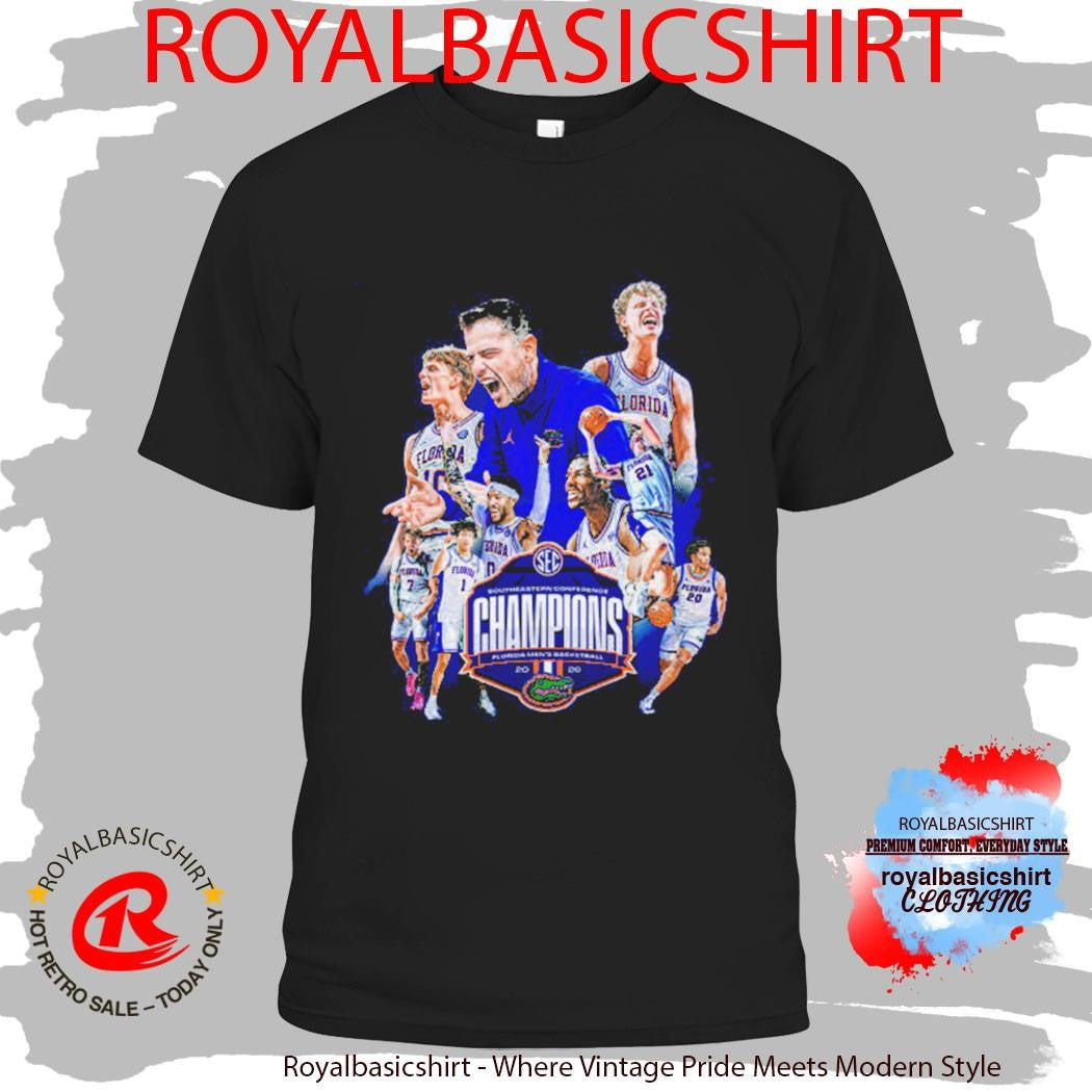 Florida Gators 2026 Southeastern Conference Men’s Basketball Regular Season Champions Shirt