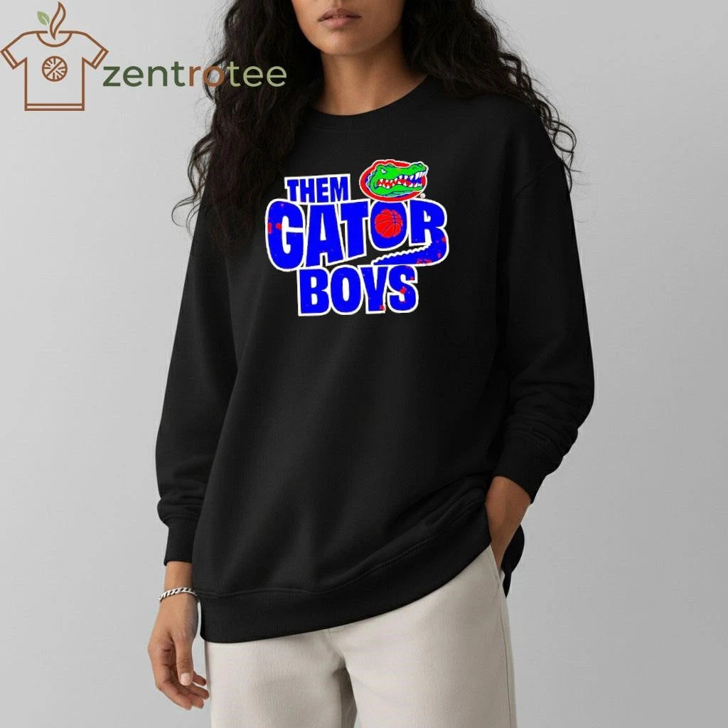 Florida Gators Basketball Them Gator Boys basketball tee