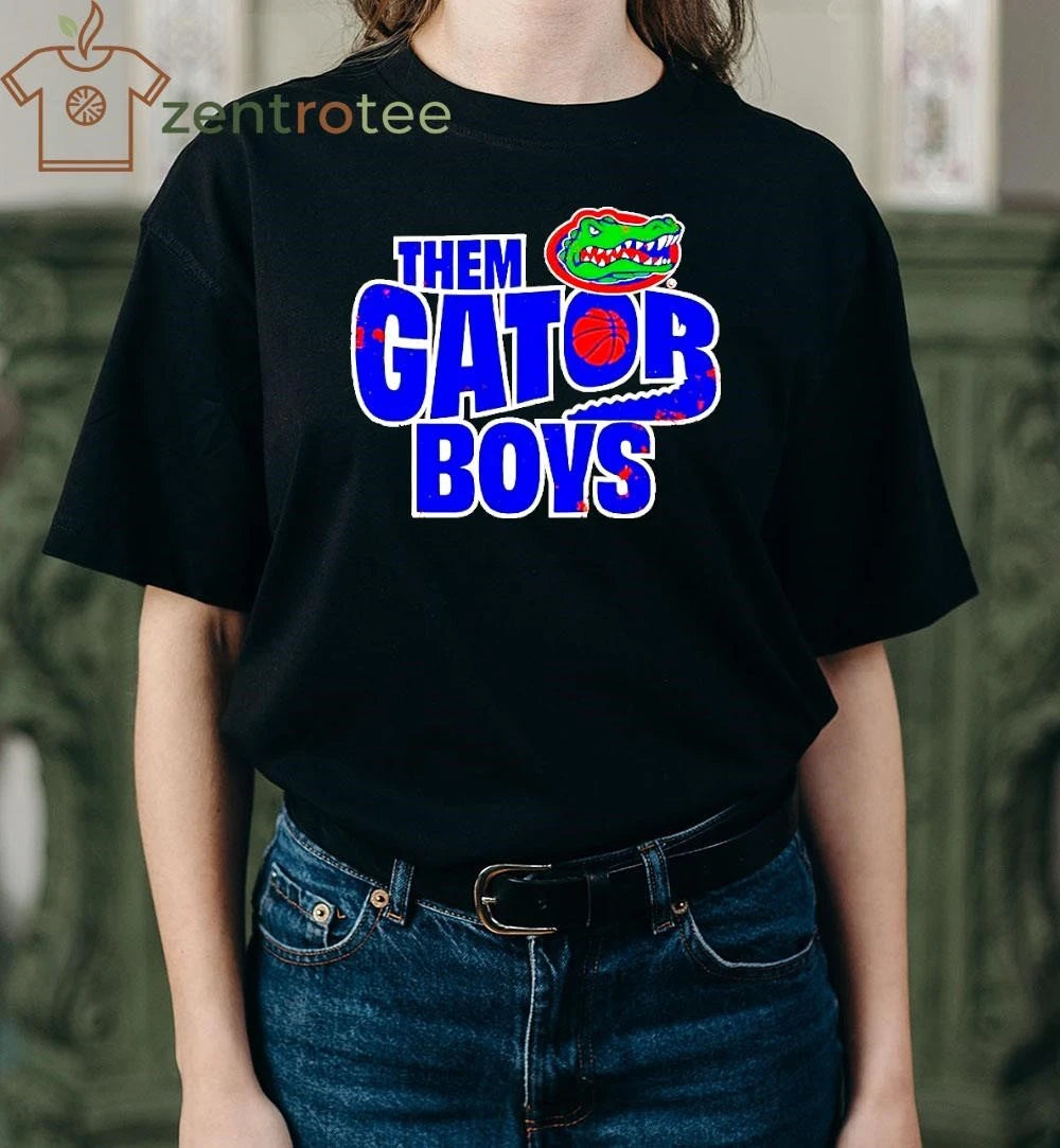 Florida Gators Basketball Them Gator Boys basketball tee