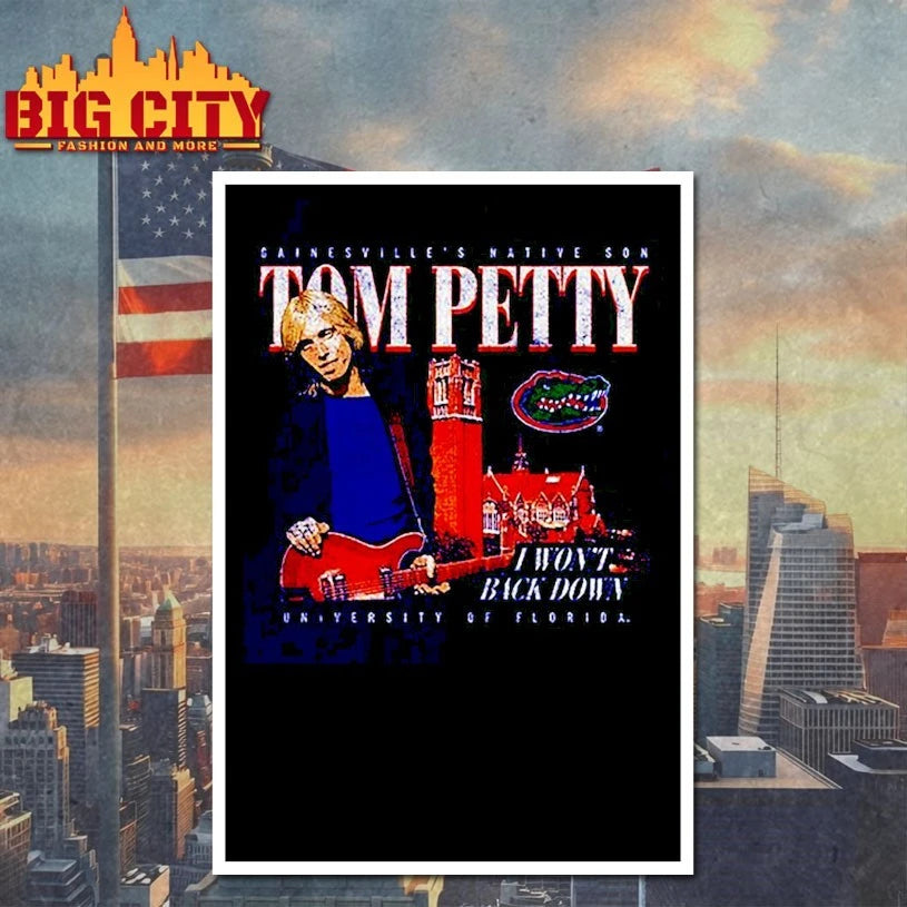 Florida Gators Century City Tom Petty I won’t back down shirt