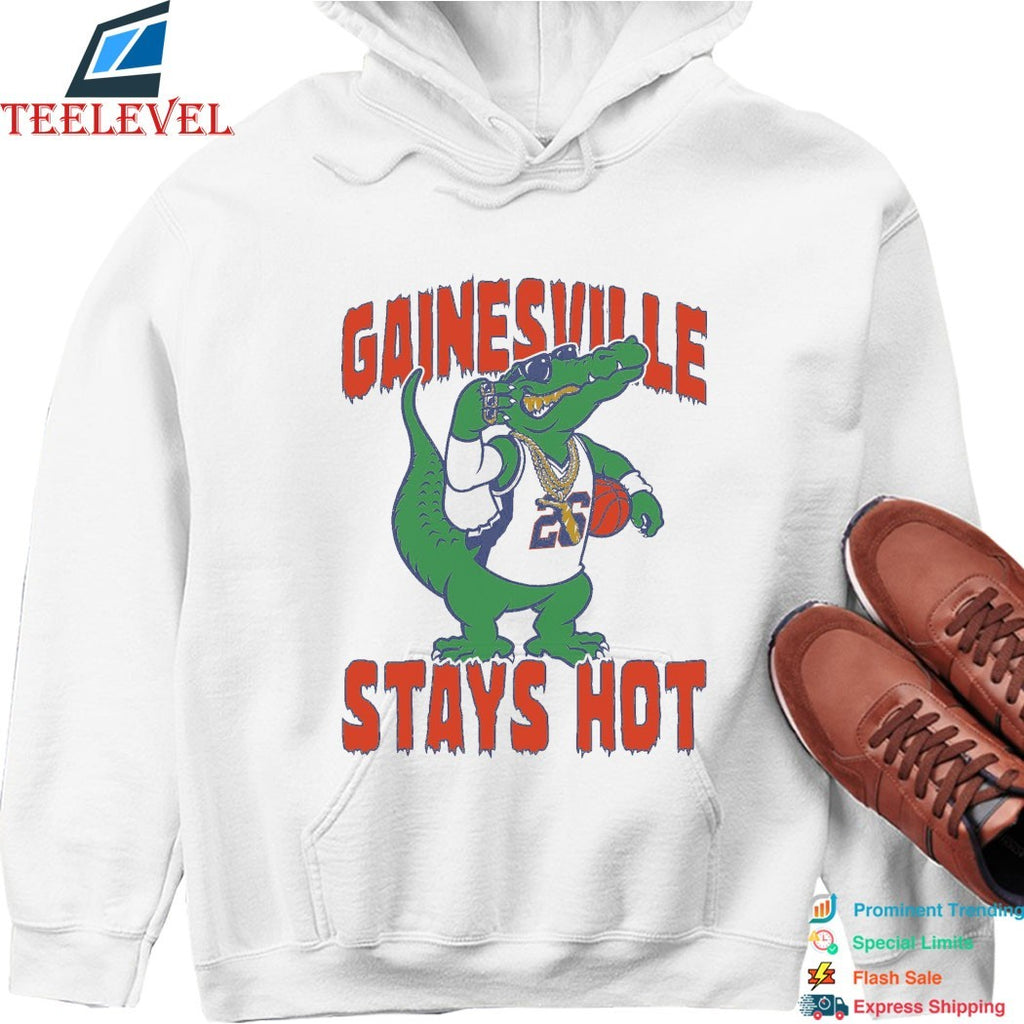 Florida Gators Gainesville Stays Hot Mascot T-shirts