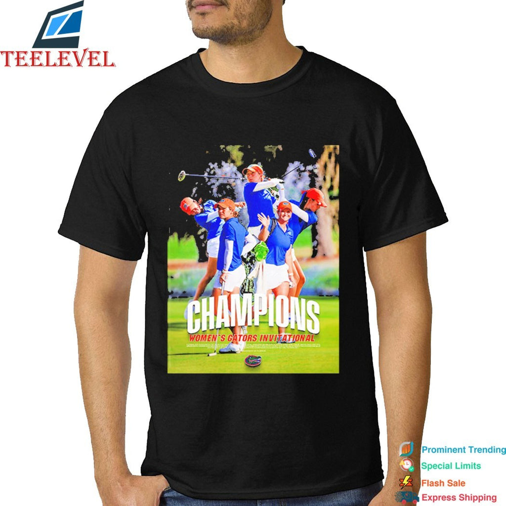 Florida Gators Golf Champions Women’s Gators Invitational 2026 T-shirts