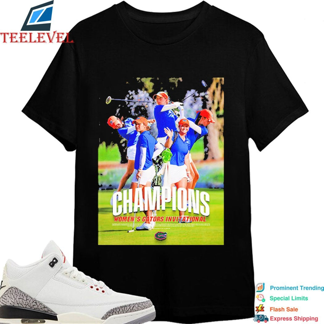 Florida Gators Golf Champions Women’s Gators Invitational 2026 T-shirts