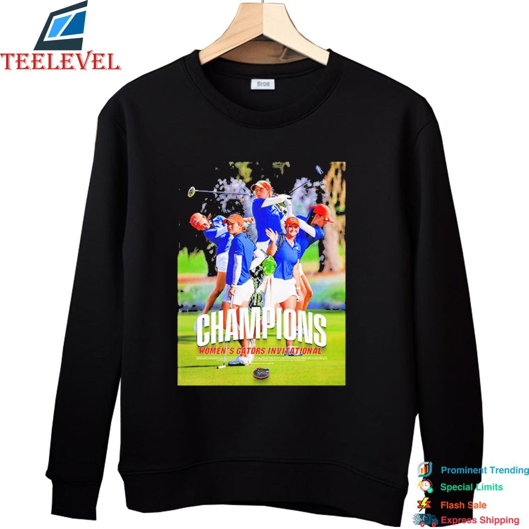 Florida Gators Golf Champions Women’s Gators Invitational 2026 T-shirts