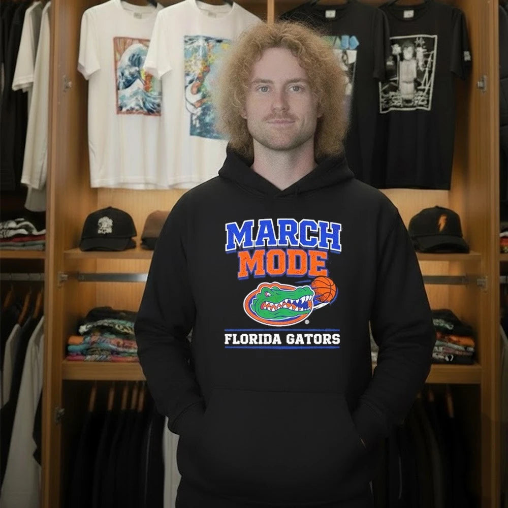 Florida Gators March Mode for Game Day and Tournament Basketball Shirt