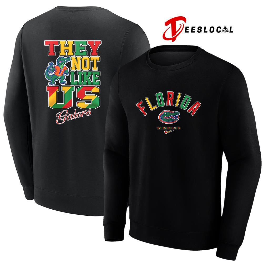 Florida Gators x Juneteenth they not like us shirt