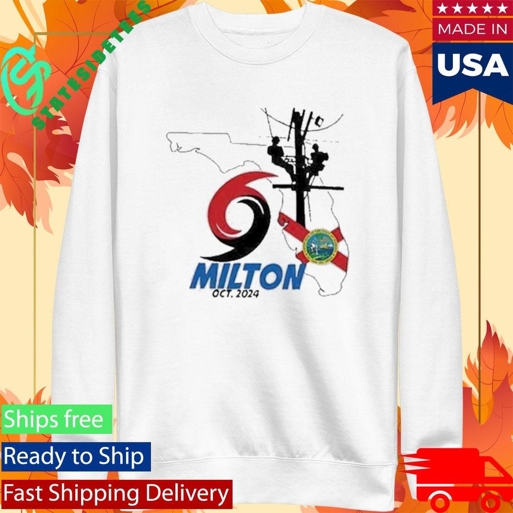 Florida I Survived Hurricane Milton October 2024 Shirt