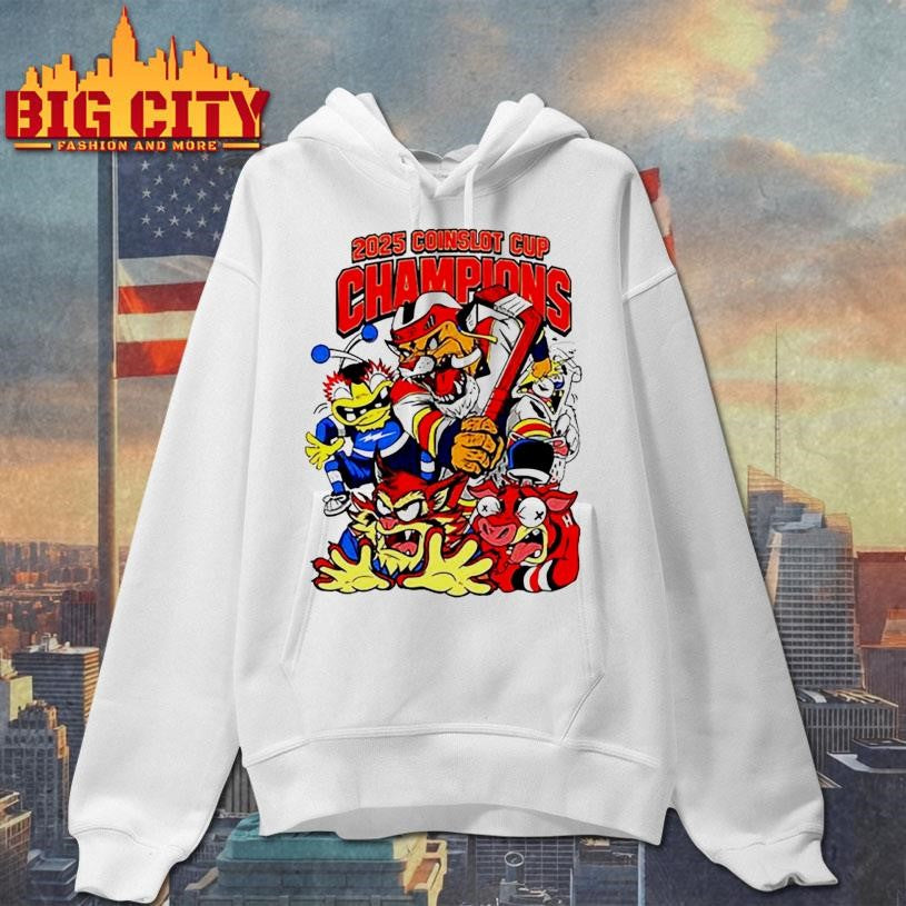 Florida Panthers 2025 Coinslot Cup Champions shirt