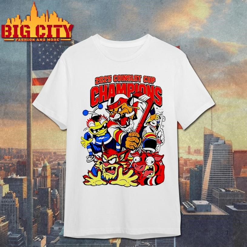Florida Panthers 2025 Coinslot Cup Champions shirt