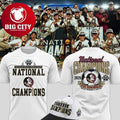 Florida State Seminoles NCAA 2025 Women’s Soccer National Champions Two Sided Shirt