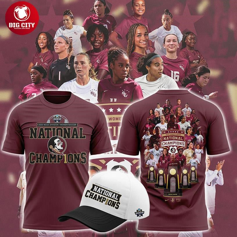 Florida State Seminoles Women’s National Champions 2025 Two Sided Shirt