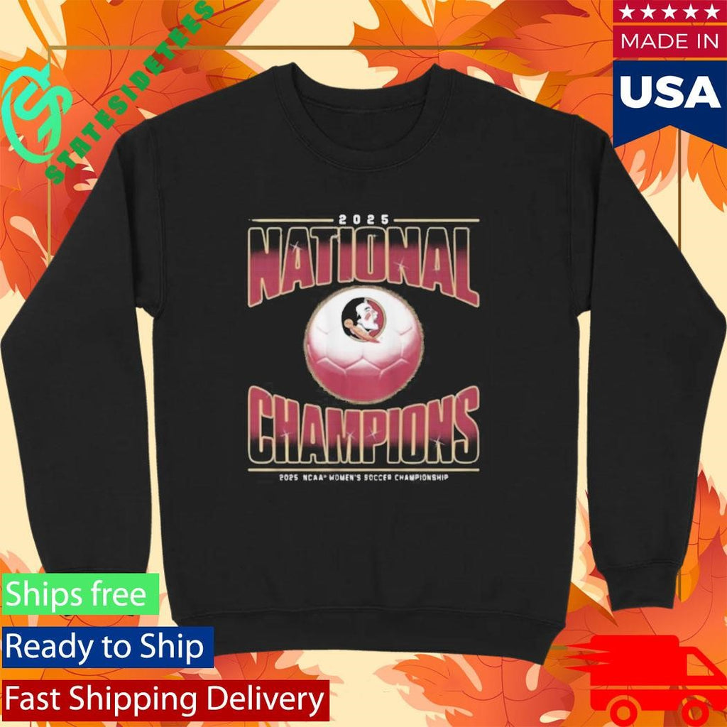 Florida State Seminoles Womens Soccer 2025 Ncaa National Champions Shirt