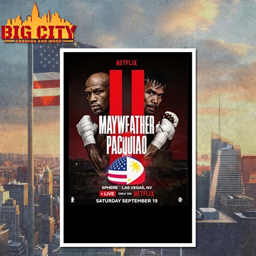 Floyd Mayweather Vs Manny Pacquiao Las Vegas Shirt