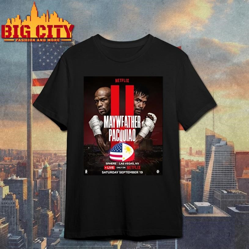 Floyd Mayweather Vs Manny Pacquiao Las Vegas Shirt