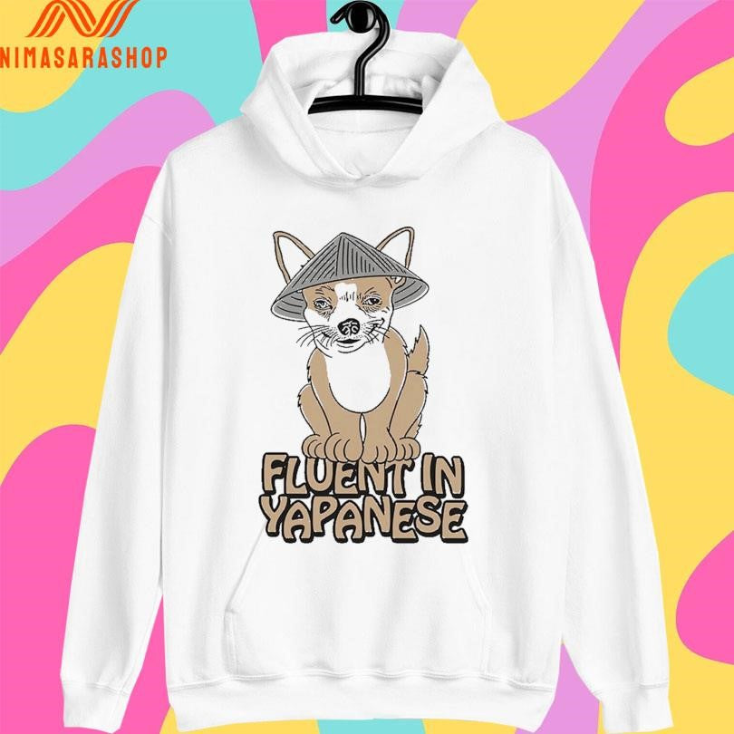 Fluent In Yapanese Dog Shirts