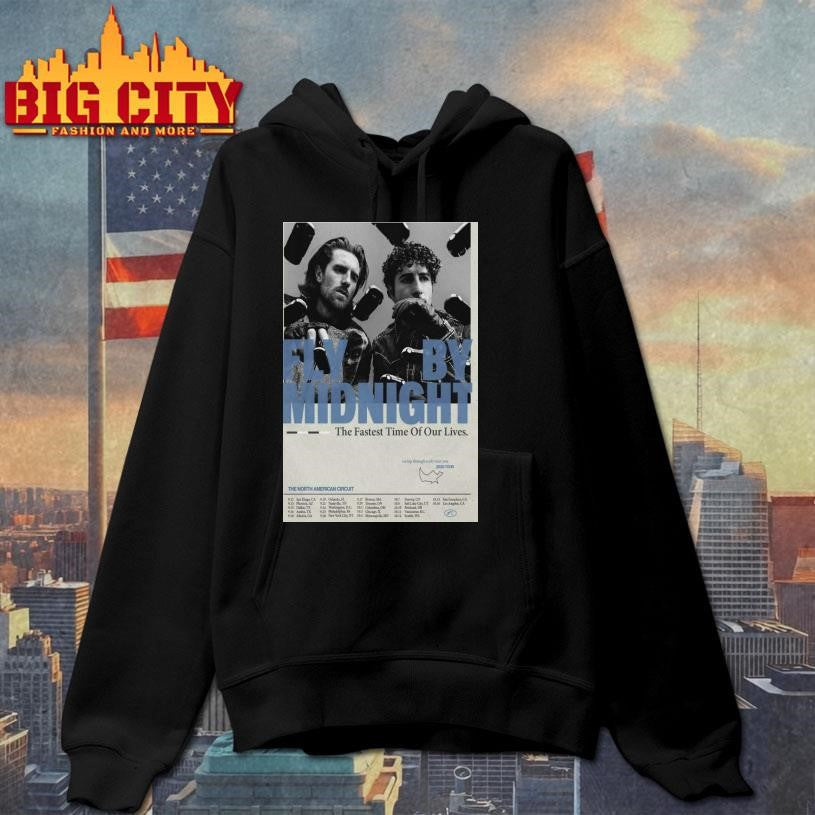 Fly By Midnight North American Tour 2025 Poster shirt