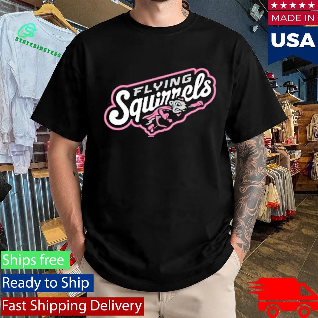 Flying Squirrels Richmond Flying Squirrels Nutasha Adult Primary Logo Shirt