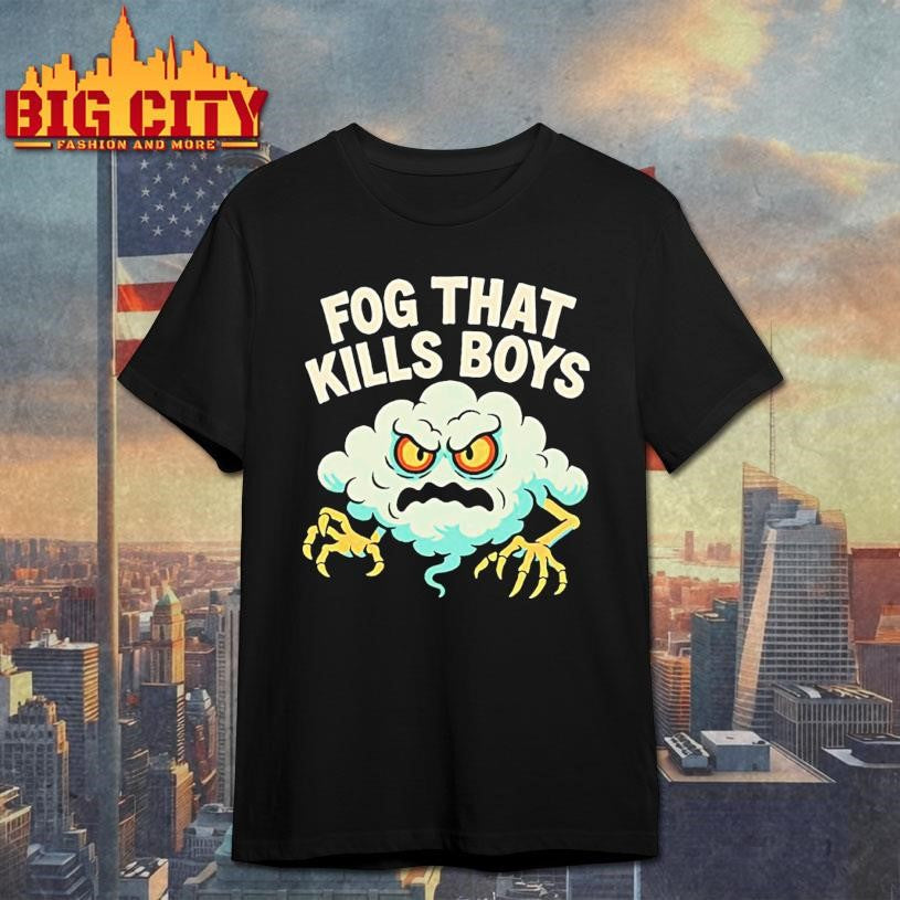 Fog That Kills Boys Cloud Dark Shirt