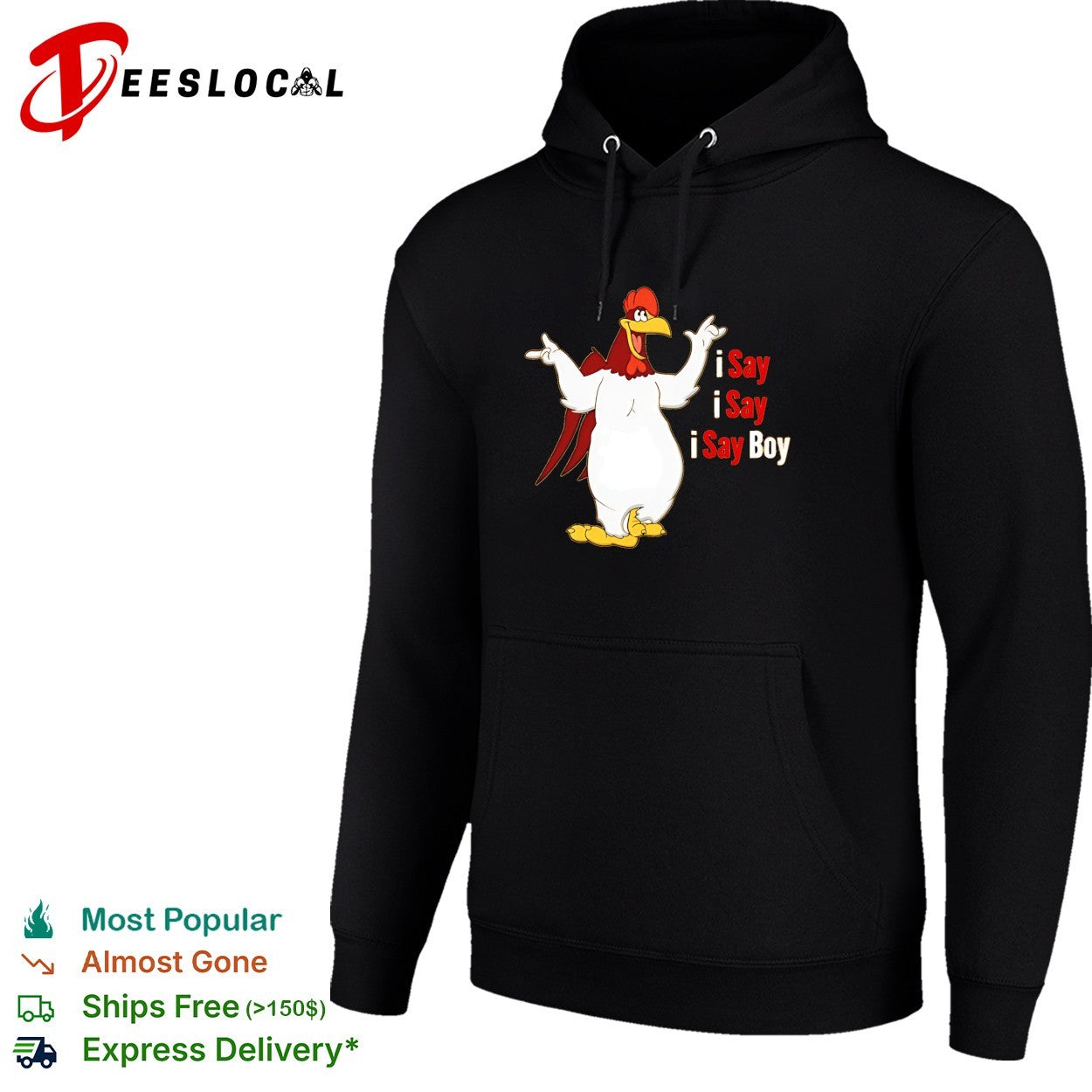Foghorn Leghorn talking I say I say boy shirt