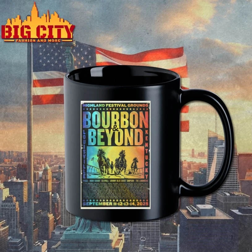 Foil Poster Bourbon &amp; Beyond in Louisville, Kentucky 2025 Shirt