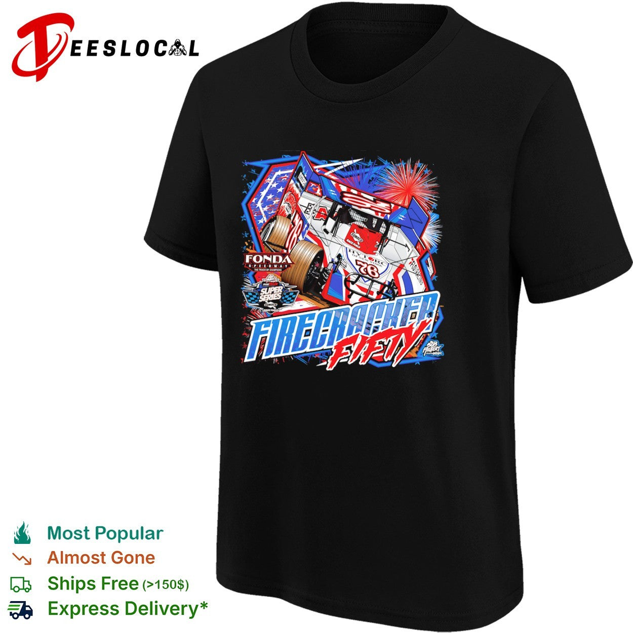 Fonda Speedway Bob Hilbert Short Track Super Series the track of champions shirt