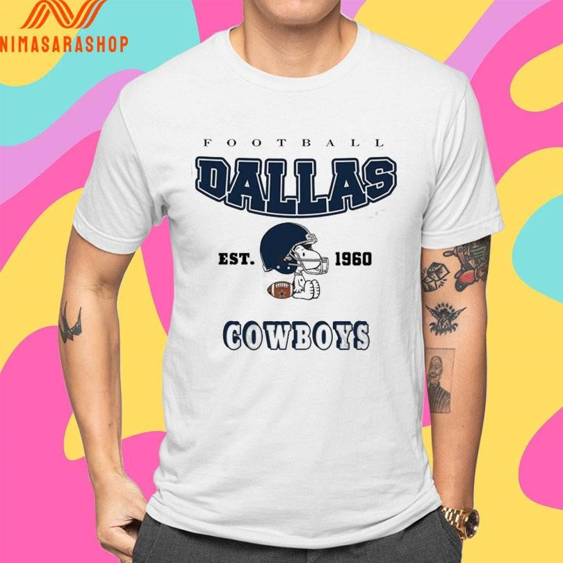 Football Dallas Cowboys Est 1960 Vintage Shirts