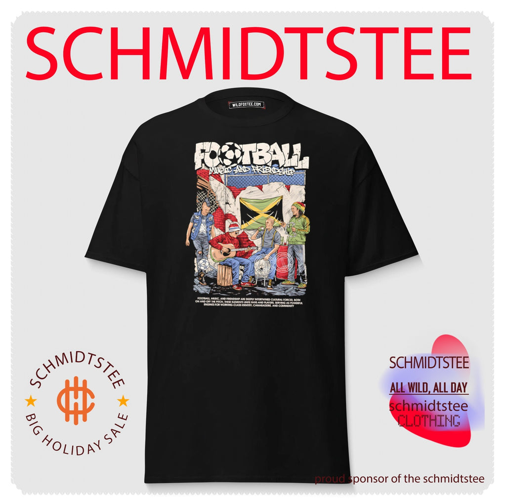 Football Music and Friendship Working-Class Identity and Community shirt