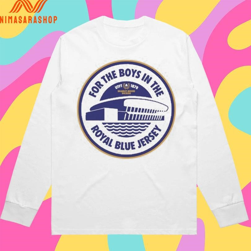 For The Boys In The Royal Blue Jersey Logo Shirts