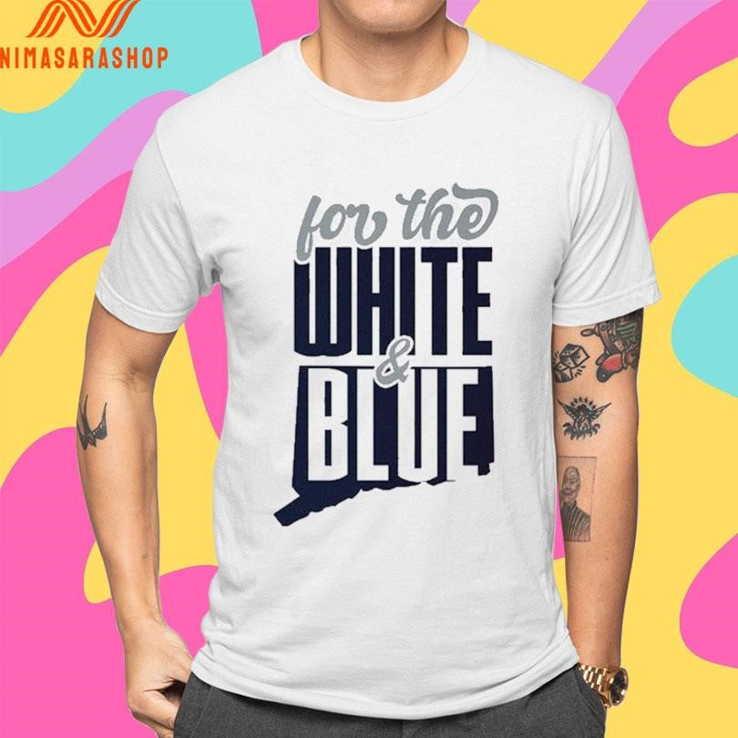 For The White And Blue Uconn Huskies Women’s Ice Hockey Shirts