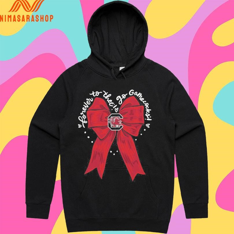 Forever To Thee Gamecocks Logo Bow Shirts