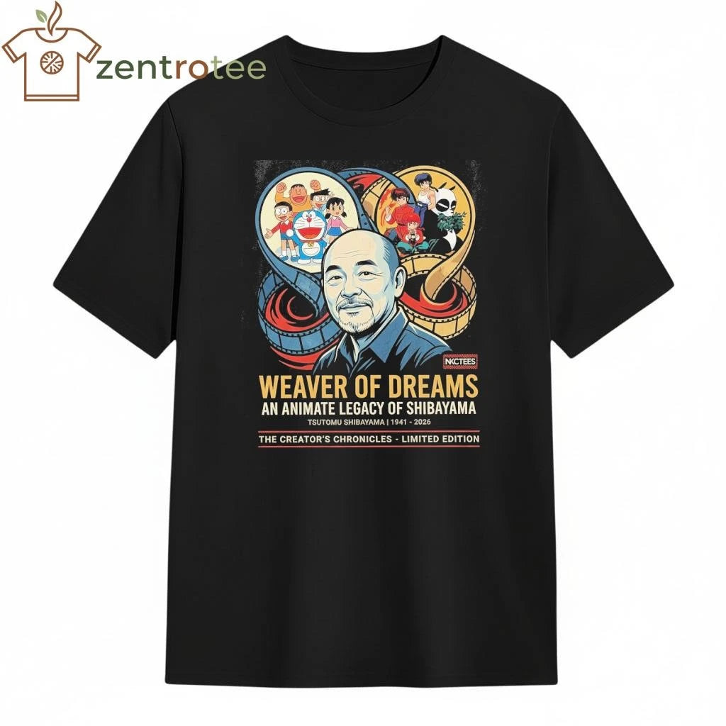 Forever in the World of Dreams Anime Legend 1941-2026 Tribute Vintage Manga T-Shirt