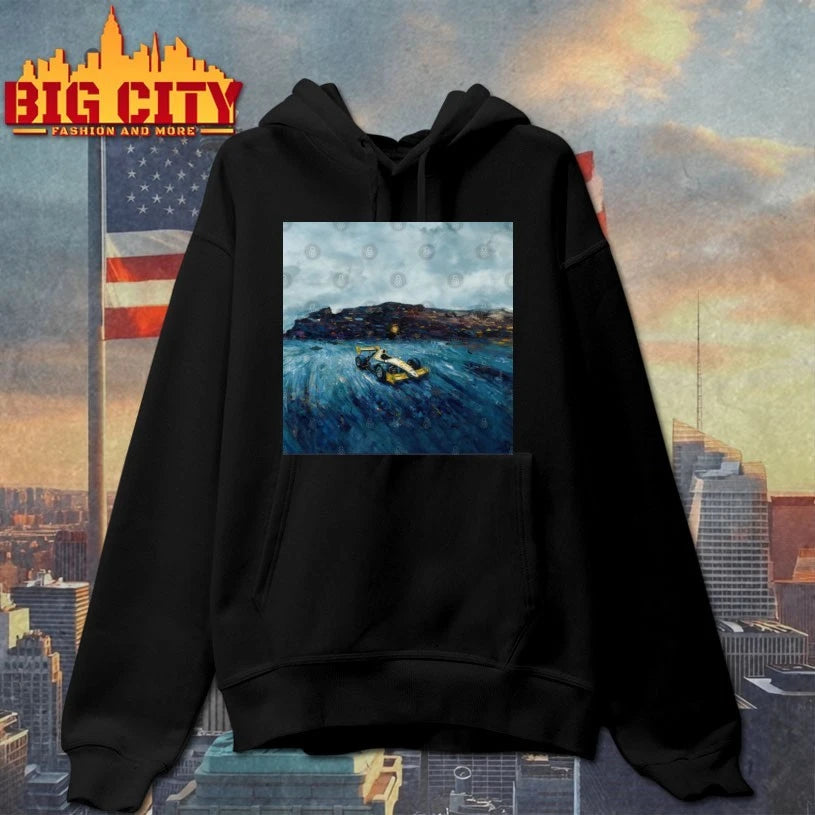 Formula one racing Van Gogh painting shirt