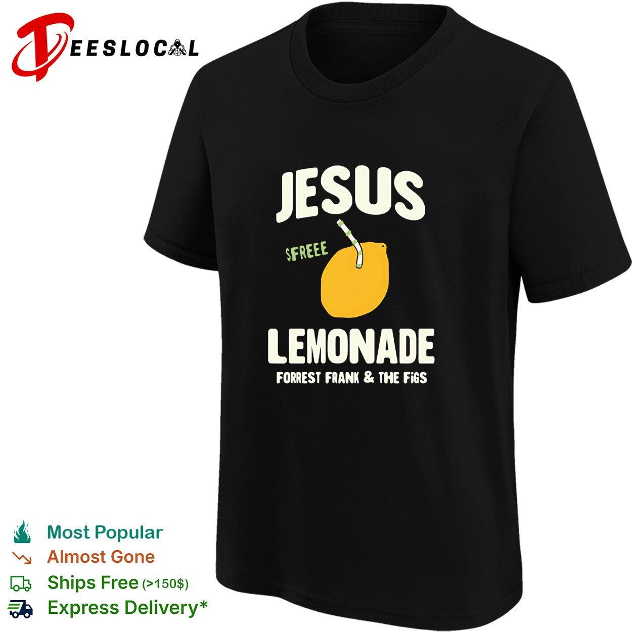 Forrest Frank Jesus Lemonade Blue Youth Tour shirt