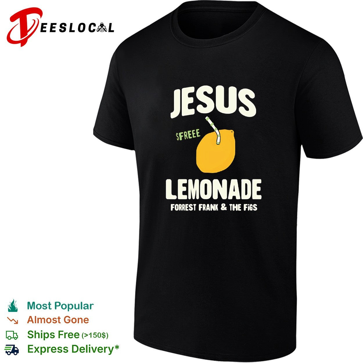 Forrest Frank Jesus Lemonade Blue Youth Tour shirt