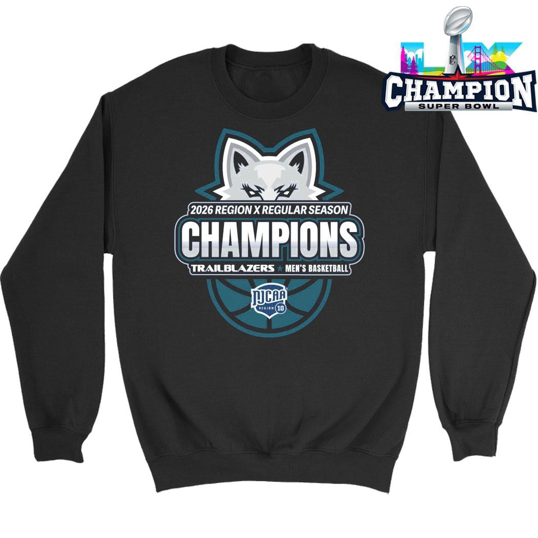 Forsyth Tech 2026 Region X Regular Season Champions Trailblazers Shirt