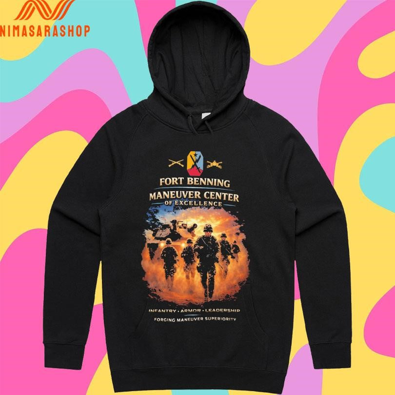 Fort Benning Maneuver Center Of Excellence Infantry Armor Leadership Forging Maneuver Superiority Shirts
