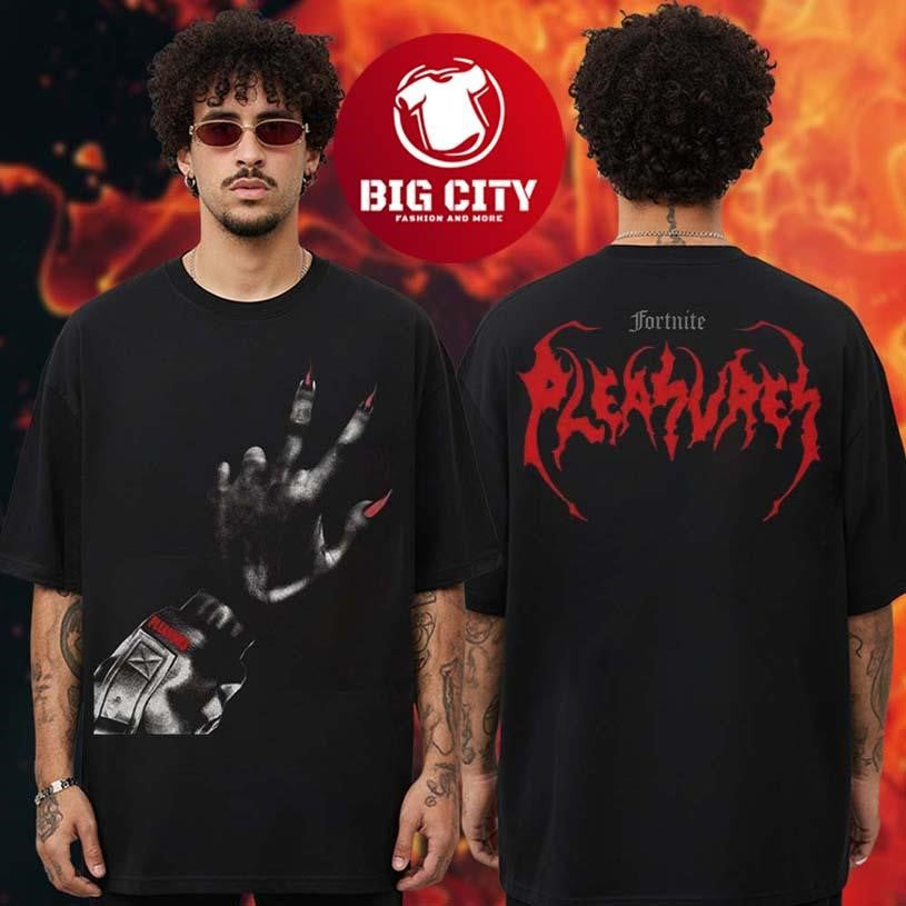 Fortnite x Pleasures Collection Blood Oath Graphic Two Sided Shirt