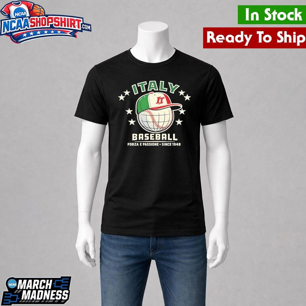 Forza Italia Baseball Forza E Passione Since 1948 Shirt