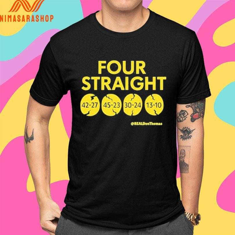 Four Straight Real Don Thomas Shirts