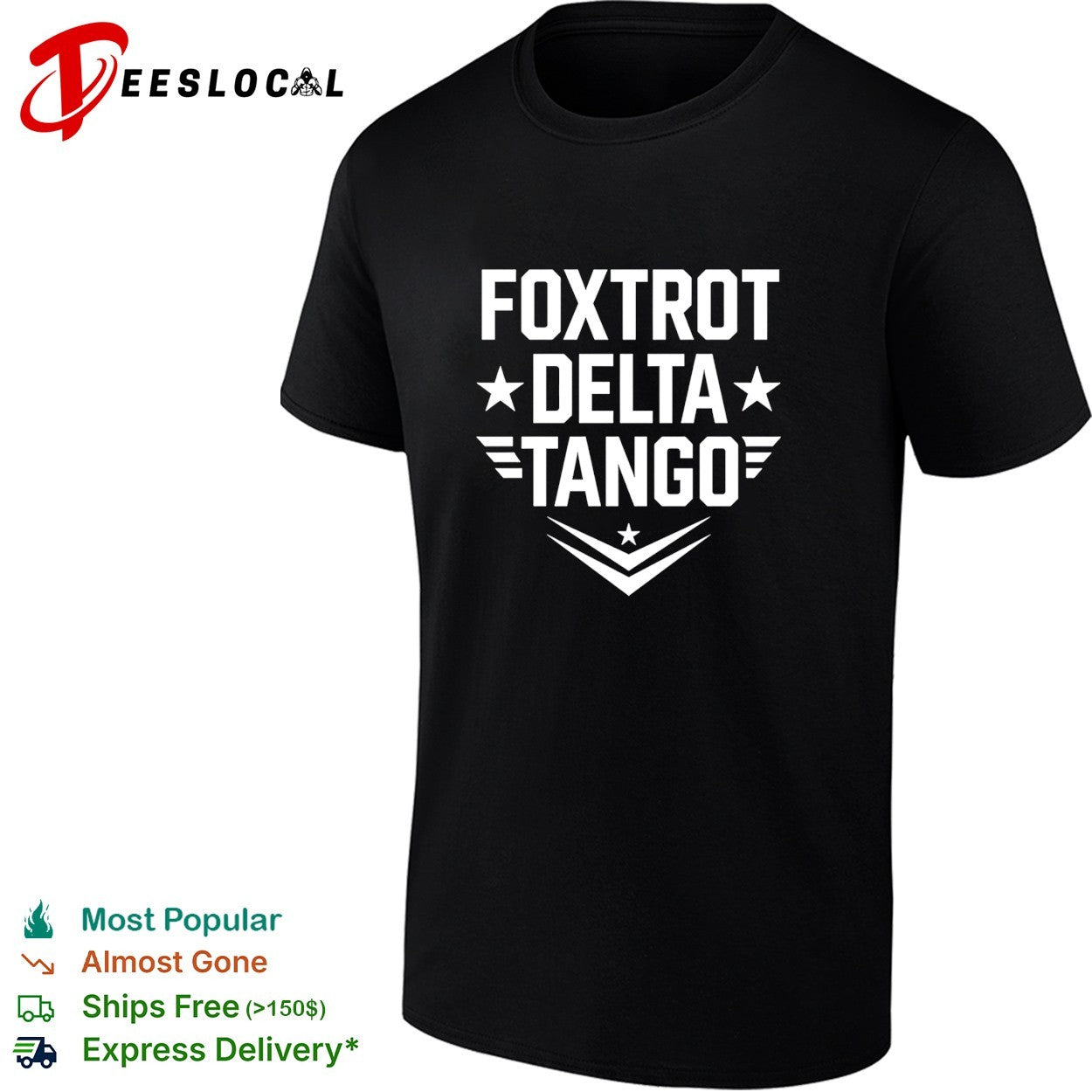 Foxtrot Delta Tango logo shirt