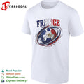 France national soccer team flag ball Republic Francaise shirt