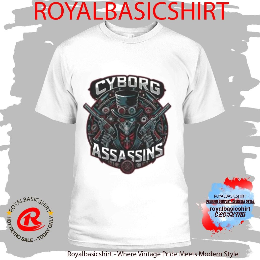 Frank-13 Cyborg Assassins Logo Shirt