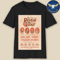 Frank Turner &amp; Chuck Ragan &amp; Tim Barry &amp; Ben Nichols The Revival Tour 2026 Poster Shirt